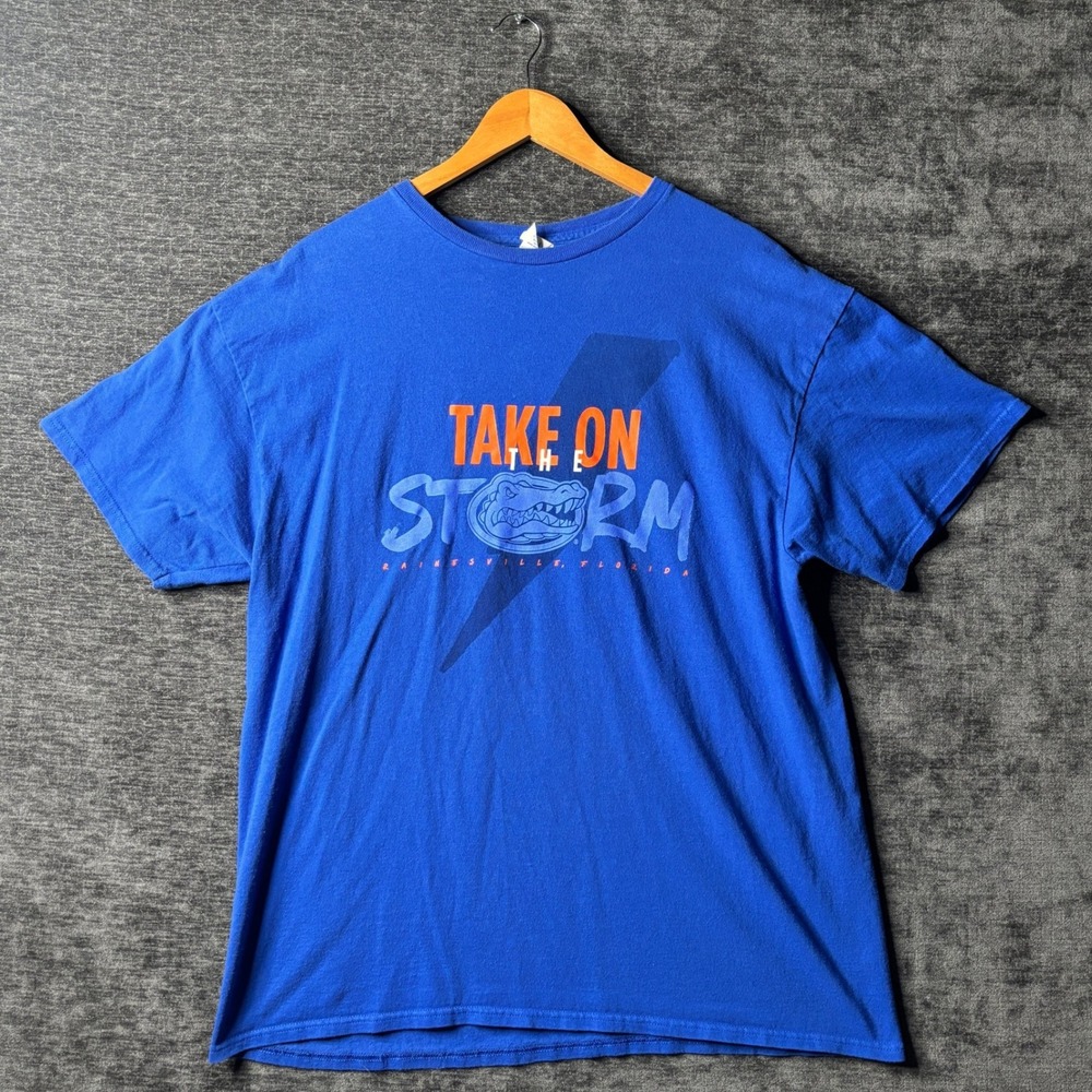 Florida Gators Take on the Storm Nissan Sunshine Showdown T-Shirt Blue XL